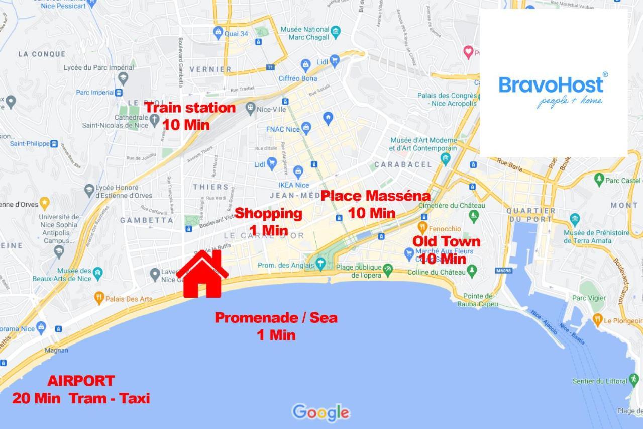 Apartment Comte De Luxury 4 Pers Parking Wifi Ac *